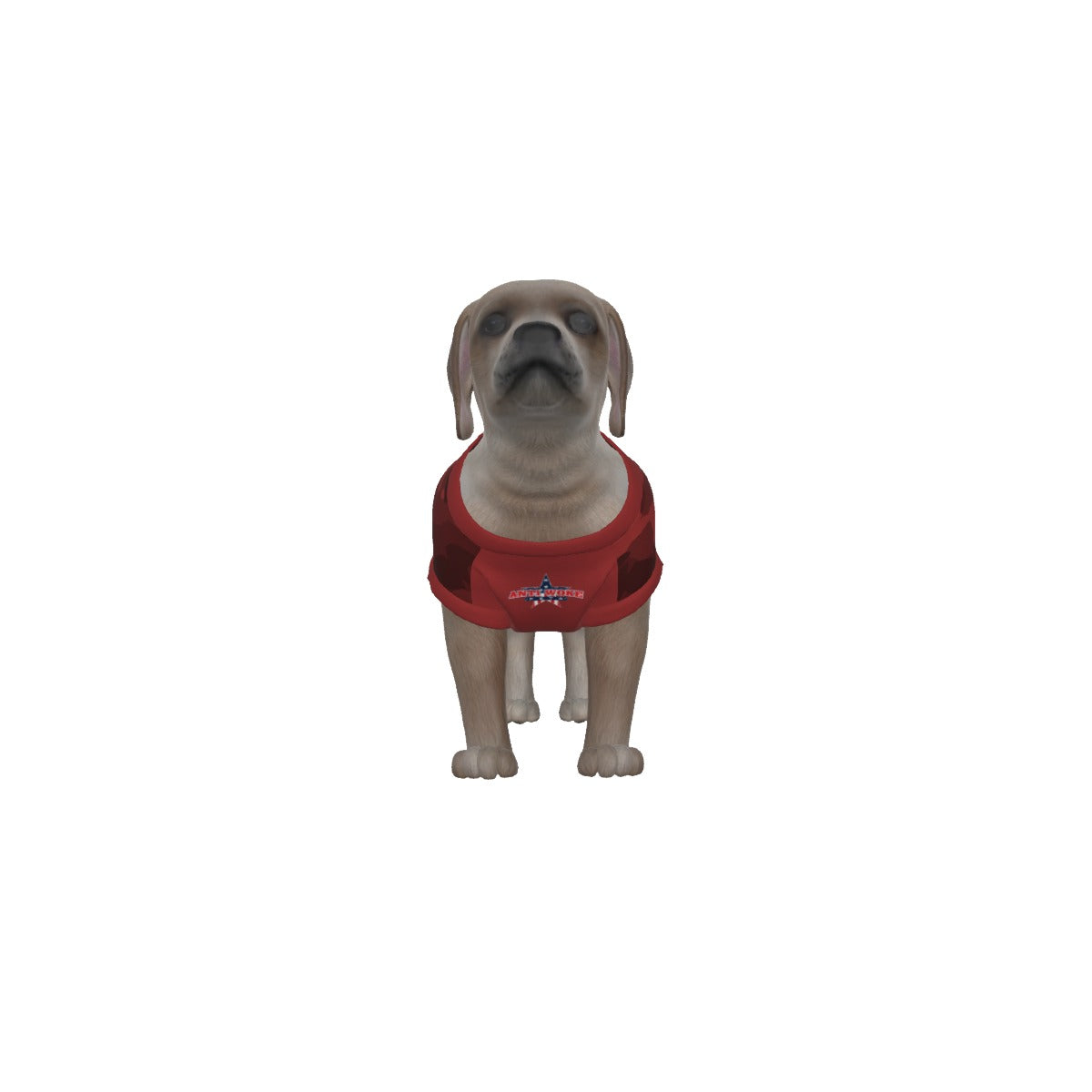 Frenchie-Tan- Red Camo- My Owner Is Armed- Puppy Tank Top